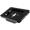 Suporte seguro para tablet StarTech.com - montagem em secretária ou parede, preto, 24,6 cm (9,7 polegadas), iPad 9,7 polegadas, aço, 1,3 cm, chave