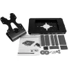 Suporte seguro para tablet StarTech.com - montagem em secretária ou parede, preto, 24,6 cm (9,7 polegadas), iPad 9,7 polegadas, aço, 1,3 cm, chave