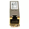 Módulo transceptor SFP compatível com MSA StarTech.com - 1000BASE-TX~Módulo SFP não codificado MSA - 1000BASE-TX - SFP para RJ45 Cat6/Cat5e - 1GE Gigabit Ethernet SFP - RJ-45 100 m
