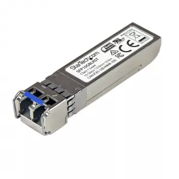 Módulo transceptor SFP+ compatível com MSA StarTech.com - 10GBASE-LR ~ Módulo SFP+ não encriptado MSA - 10GBASE-LR - Transceptor ótico 10GbE fibra monomodo (SMF) - 10GE Gigabit Ethernet SFP+ - LC 10km - 1310nm - DDM