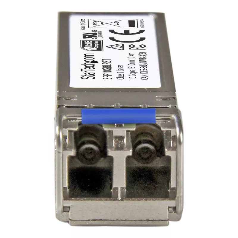 Módulo transceptor SFP+ compatível com MSA StarTech.com - 10GBASE-LR ~ Módulo SFP+ não encriptado MSA - 10GBASE-LR - Transceptor ótico 10GbE fibra monomodo (SMF) - 10GE Gigabit Ethernet SFP+ - LC 10km - 1310nm - DDM