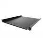 StarTech.com Prateleira de encaixe para rack de servidor 1U – prateleira de encaixe extensível universal para rack de equipamento de rede de 19 polegadas e armário – design durável – capacidade de carga 55 lb/25 kg – prateleira com 20 polegadas de profundidade