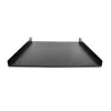 StarTech.com Prateleira de encaixe para rack de servidor 1U – prateleira de encaixe extensível universal para rack de equipamento de rede de 19 polegadas e armário – design durável – capacidade de carga 55 lb/25 kg – prateleira com 20 polegadas de profundidade