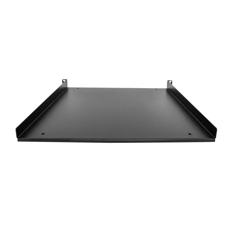 StarTech.com Prateleira de encaixe para rack de servidor 1U – prateleira de encaixe extensível universal para rack de equipamento de rede de 19 polegadas e armário – design durável – capacidade de carga 55 lb/25 kg – prateleira com 20 polegadas de profundidade