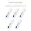 StarTech.com Pasta térmica, pack de 5 seringas reutilizáveis (1,5 g cada), composto de óxido metálico, pasta térmica para dissipador de CPU
