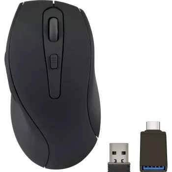 Rato SPEEDLINK SL-630004-RRBK para destros RF Sem fios Ótico 1600 DPI