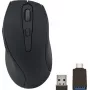 Rato SPEEDLINK SL-630004-RRBK para destros RF Sem fios Ótico 1600 DPI
