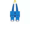 StarTech.com 3m SC para SC (UPC) OS2 monomodo duplex cabo de fibra ótica, 9/125µm, 40G/100G Zipcord, resistente a dobras, baixa atenuação de inserção – cabo de patch de fibra LSZH