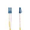 StarTech.com SMLCSC-OS2-3M 3m (9,8ft) cabo patch de fibra ótica OS2 monomodo duplex LC para SC (UPC), 9/125µm, otimizado para laser, 10G/100G, insensível à curvatura, baixa perda de inserção, LSZH