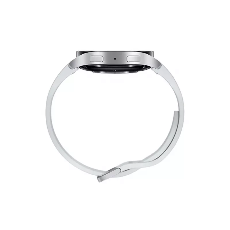 Samsung Galaxy Watch6 SM-R940NZSADBT relógio inteligente, 44 mm, ecrã de 3,73 cm (1,5 polegadas), bracelete Sport Band M/L, prateado