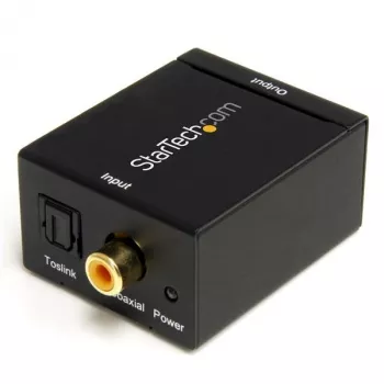 Conversor de áudio StarTech.com SPDIF digital coaxial ou ótico Toslink para RCA estéreo