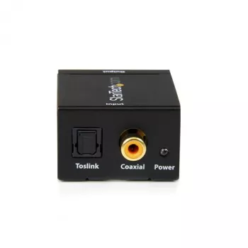 Conversor de áudio StarTech.com SPDIF digital coaxial ou ótico Toslink para RCA estéreo