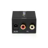 Conversor de áudio StarTech.com SPDIF digital coaxial ou ótico Toslink para RCA estéreo