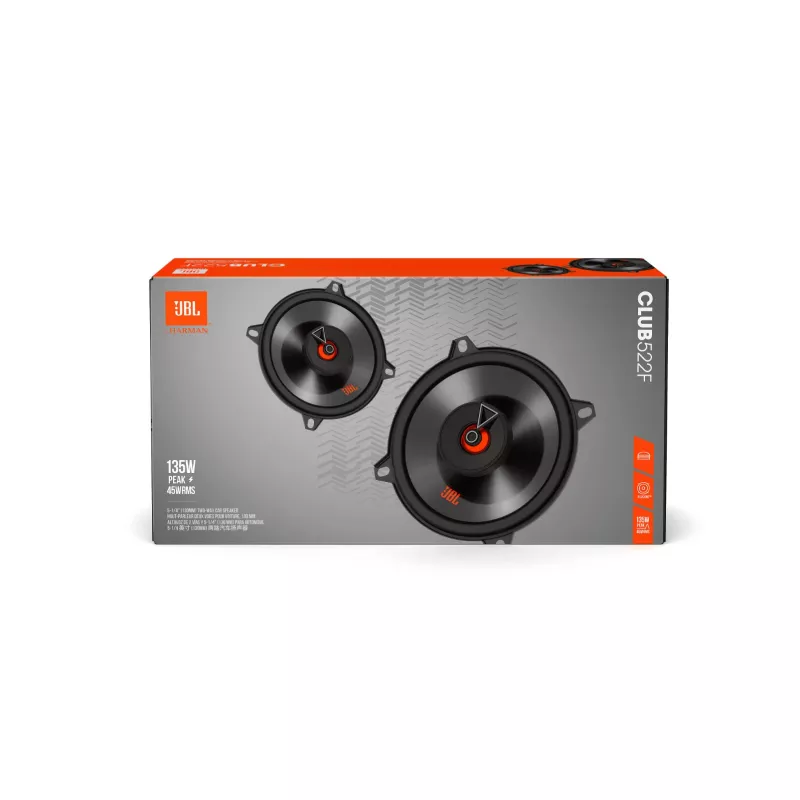 Altifalantes para automóvel JBL Club 522F redondos 2 vias 135 W 2 unid.