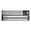 APC Smart-UPS On-Line, 1500VA, rackmount 3U, 230V, 8x saídas C13 IEC, SmartSlot, autonomia estendida, com calhas de rack, com bateria de iões de lítio externa
