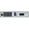 APC Easy UPS On-Line, 1000VA/800W, Rackmount 2U, 230V, 3 saídas IEC C13, slot para cartão inteligente, LCD, sem kit de calhas