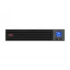 APC Easy UPS On-Line, 1000VA/800W, Rackmount 2U, 230V, 3 saídas IEC C13, slot para cartão inteligente, LCD, sem kit de calhas