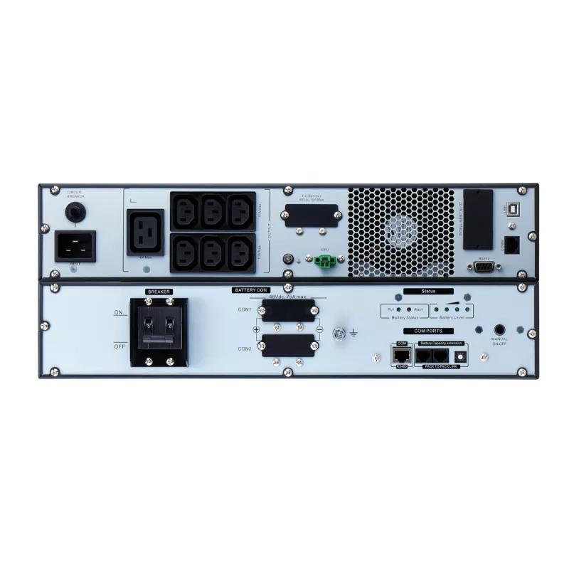 APC Easy UPS On-Line 3kVA iões de lítio Rack/Tower 4U 230V 7 saídas