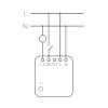 Módulo de interruptor individual AQARA Smart Home T1, com neutro (SSM-U01)