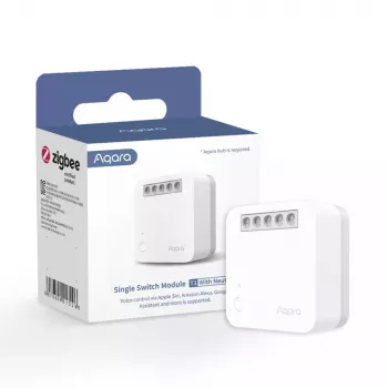 Módulo de interruptor individual AQARA Smart Home T1, com neutro (SSM-U01)