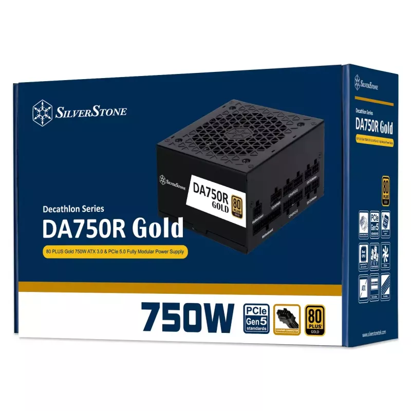 Fonte de alimentação Silverstone SST-DA750R-GMA 750 W