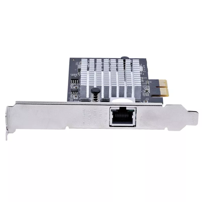 Placa de rede PCIe StarTech.com 1 porta 10Gbps, placa de rede para PC/servidor, placa Ethernet PCIe de seis velocidades com suporte Jumbo Frame, placa de interface NIC/LAN, 10GBASE-T e NBASE-T