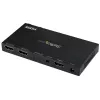 StarTech.com ST122HD20S splitter HDMI de 2 portas (1x2), 4K 60Hz, HDMI 2.0, com escalador, HDCP 2.2, emulação EDID, som surround 7.1