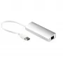 Hub USB 3.0 StarTech.com 3 portas portátil com Gigabit Ethernet - cabo integrado~Hub USB 3.0 3 portas portátil com Gigabit Ethernet - 5 Gbit/s - cabo integrado