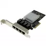 Placa de rede Gigabit Ethernet StarTech.com 4 portas – PCI Express, Intel I350 NIC