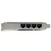 Placa de rede Gigabit Ethernet StarTech.com 4 portas – PCI Express, Intel I350 NIC