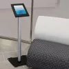 StarTech.com STNDTBLT1FS suporte de chão com fechadura para tablet, para iPad, iPad Air, iPad Pro de 9,7 polegadas (24,6 cm), caixa metálica, alumínio/aço/plástico