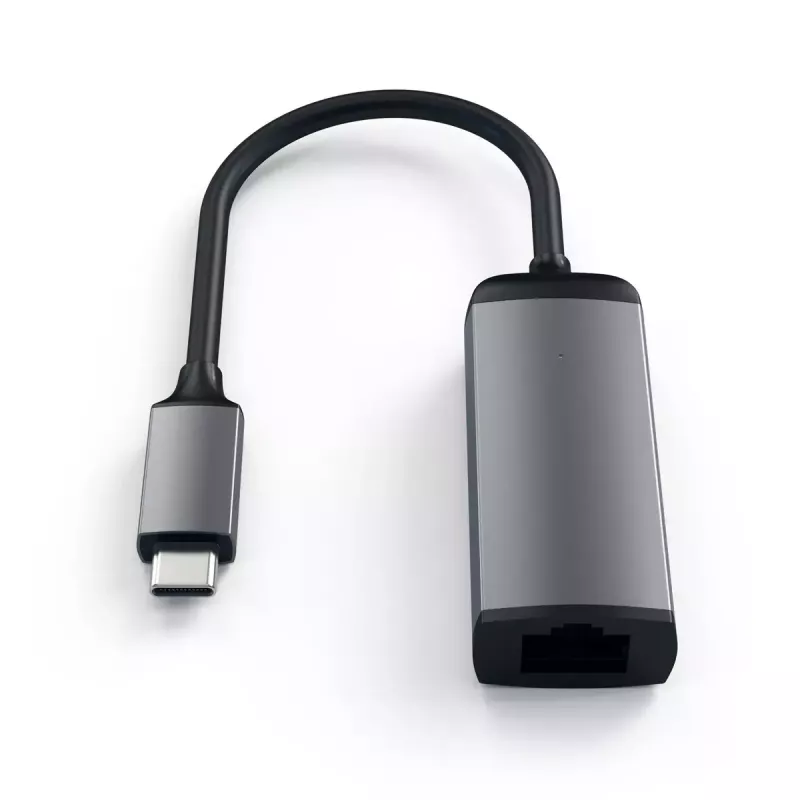 Adaptador de interface Satechi ST-TCENM – cinzento, 23,1 × 62,9 × 13,9 mm, 1 unid., compatível com Windows/Chrome OS/macOS