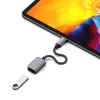 Cabo USB Satechi ST-UCATCM USB-C para USB-A, USB 3.2 Gen 1 (5 Gbit/s), cinzento