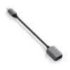 Cabo USB Satechi ST-UCATCM USB-C para USB-A, USB 3.2 Gen 1 (5 Gbit/s), cinzento