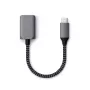 Cabo USB Satechi ST-UCATCM USB-C para USB-A, USB 3.2 Gen 1 (5 Gbit/s), cinzento