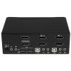 Comutador KVM StarTech.com 2 portas DisplayPort dual monitor – 4K 60Hz
