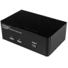 Comutador KVM StarTech.com 2 portas DisplayPort dual monitor – 4K 60Hz