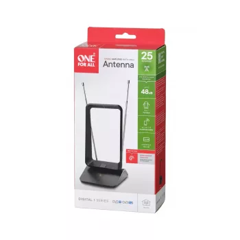 Antena de TV interior One For All SV9460-5G amplificada 5G preto