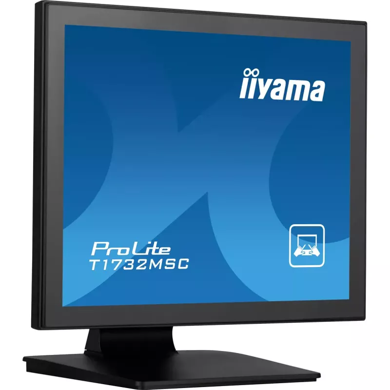 Monitor de computador iiyama ProLite T1732MSC-B1SAG 43,2 cm (17 polegadas) 1280 x 1024 píxeis Full HD LED ecrã tátil de secretária preto