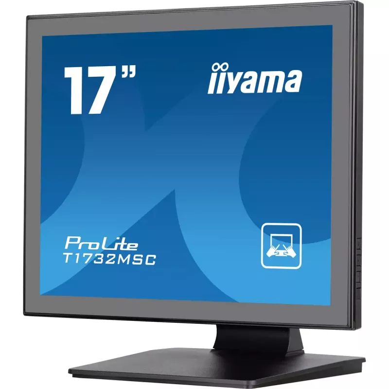 Monitor de computador iiyama ProLite T1732MSC-B1SAG 43,2 cm (17 polegadas) 1280 x 1024 píxeis Full HD LED ecrã tátil de secretária preto
