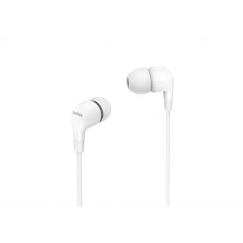 Auscultadores/headset Philips TAE1105WT/00 com fios in-ear música branco