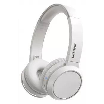Auscultadores/headset Philips 4000 series TAH4205WT/00 sem fios de arco chamadas/música USB Type-C Bluetooth branco