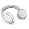 Auscultadores/headset Philips 4000 series TAH4205WT/00 sem fios de arco chamadas/música USB Type-C Bluetooth branco