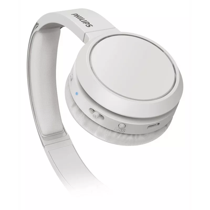 Auscultadores/headset Philips 4000 series TAH4205WT/00 sem fios de arco chamadas/música USB Type-C Bluetooth branco