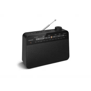 Rádio portátil Philips TAR2509/10 analógico AM FM preto