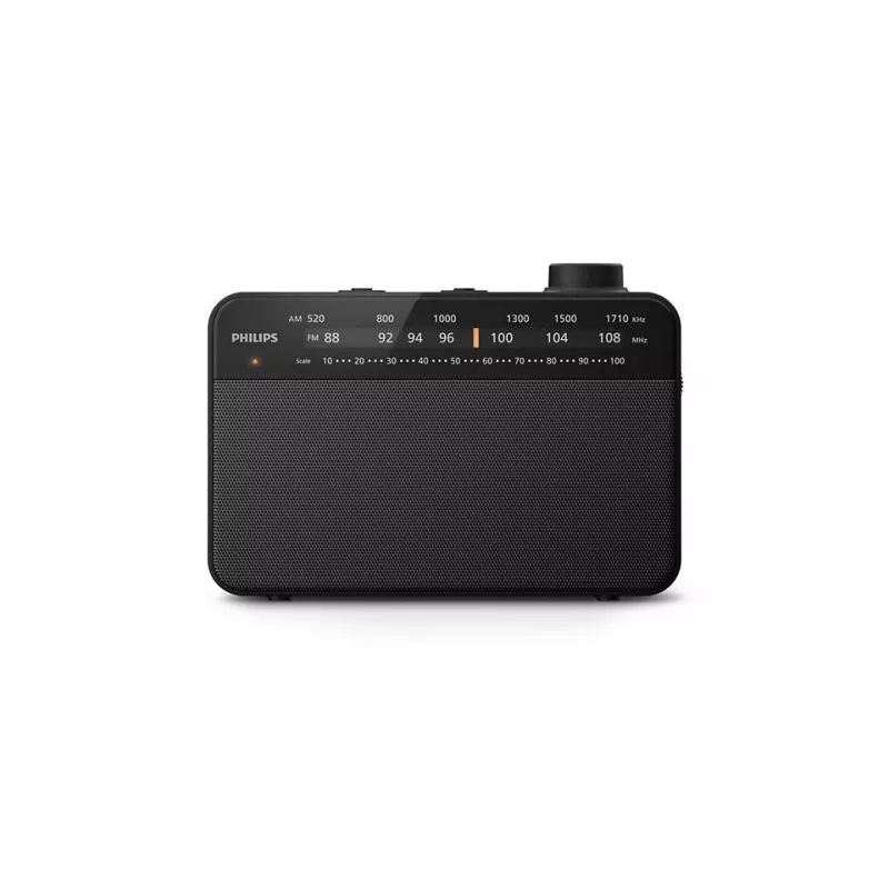 Rádio portátil Philips TAR2509/10 analógico AM FM preto