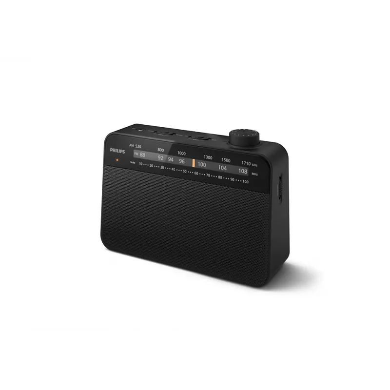 Rádio portátil Philips TAR2509/10 analógico AM FM preto