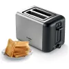 Torradeira Bosch TAT3P420DE 2 fatias 970 W preto, prateado
