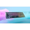 Turtle Beach Vulcan II Mini Air TBK-3101-02-DE teclado gaming, disposição alemã (QWERTZ), interruptores lineares TITAN II Optical Red, preto