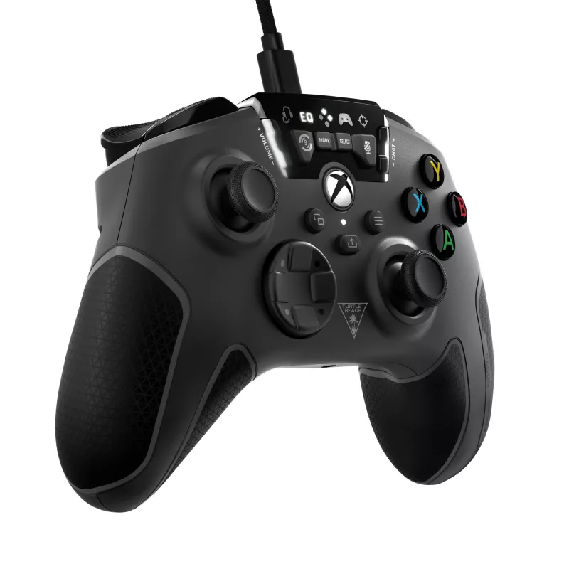 Comando Turtle Beach Recon preto USB PC, Xbox, Xbox One, Xbox Series S, Xbox Series X